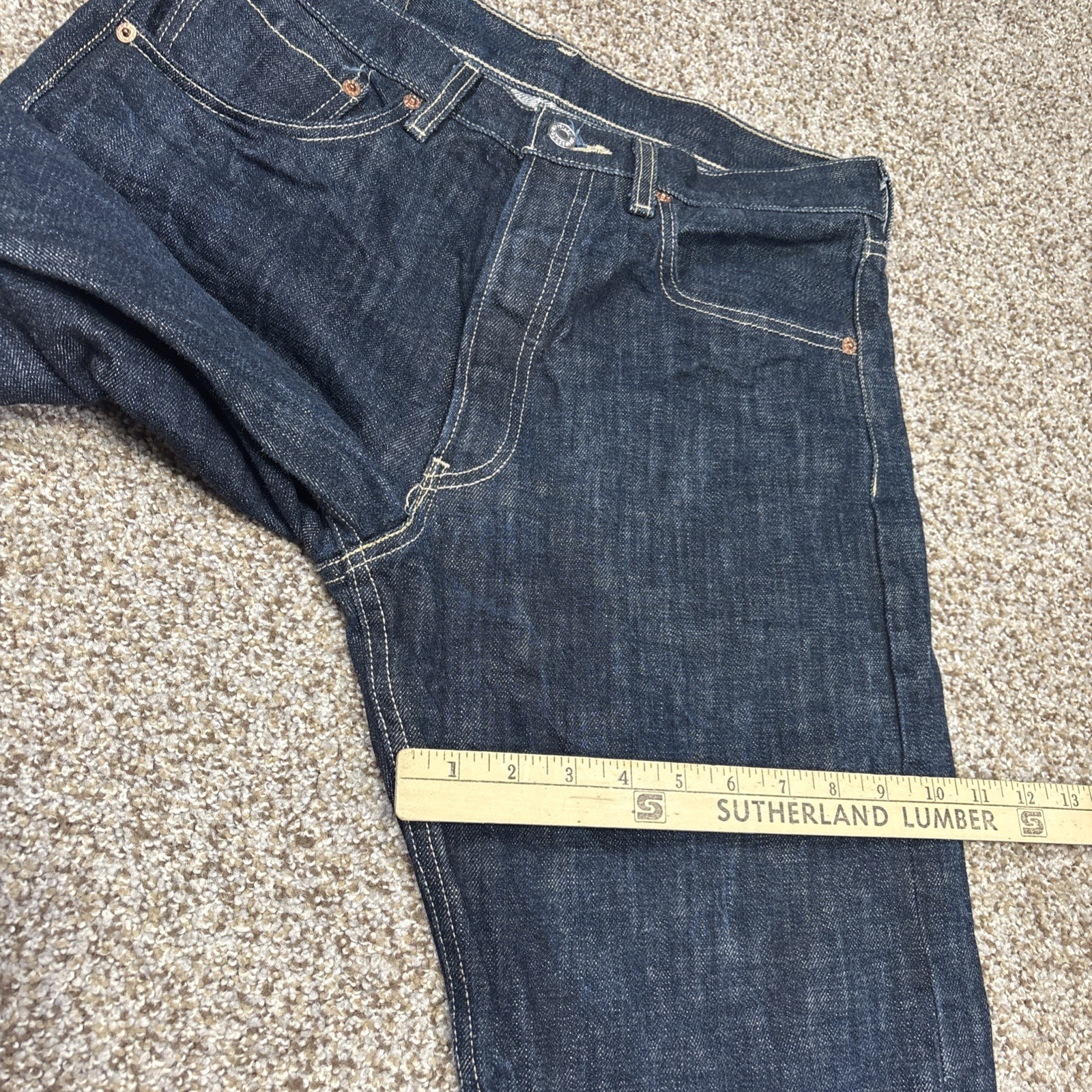 Levis 501 XX Button Fly Jeans Men’s Tag 32x32 Actual 30 X 30 - View 9