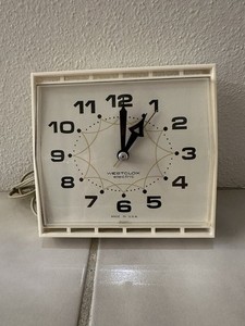 Westclox Electric Wall Clock Vintage | eBay