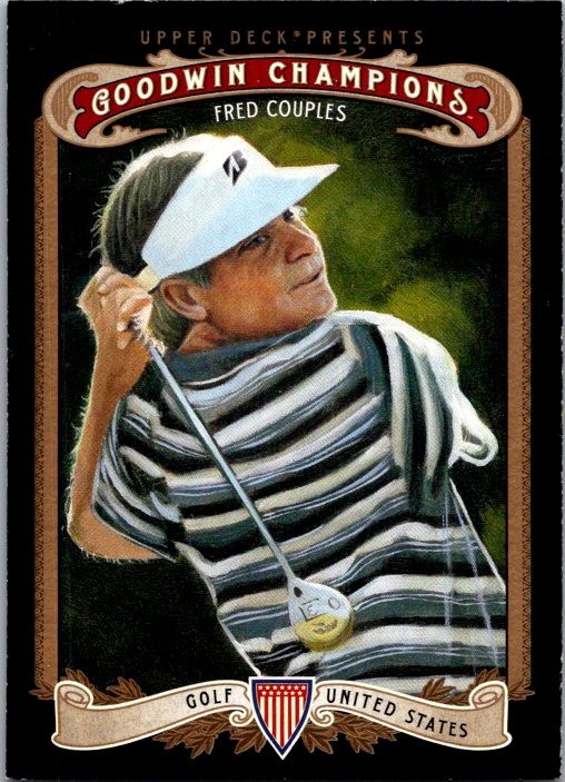 2012 Upper Deck Goodwin Champions #97 Fred Couples