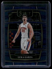 2021-22 Panini Select #22 Luka Garza Blue (Retail Base)