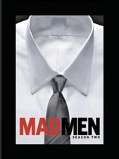 Mad Men- Season Two 2008  DVD 4-dsc Boxed Set  Very Good condition
