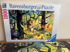 Ravensburger Wizard of OZ Lions & Tigers & Bears OH MY 1000 Piece Jigsaw Puzzle 
