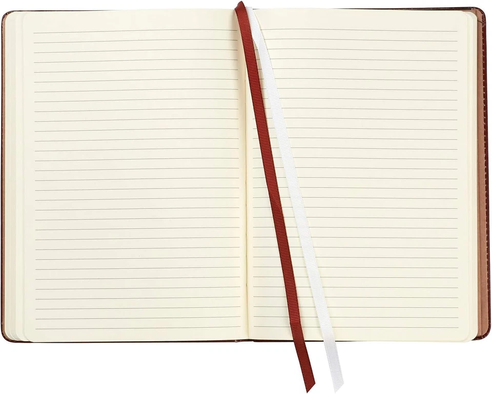 Brown Professional Leather Journal Notebook, 6" W X 8.5" L, 240 Pages - Image 2 of 4