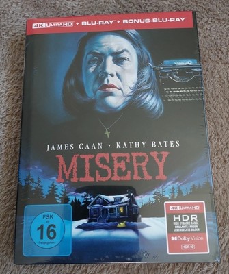 MISERY   4K UHD + 2 Blu-rays   Limited Collectors Edition Mediabook   NEU/OVP