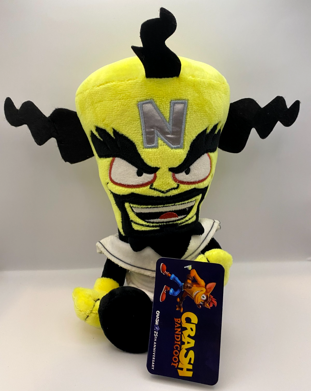 Crash Bandicoot Plush - Dr Neo Cortez 12"" Plush *New* Official with Tag 30cm