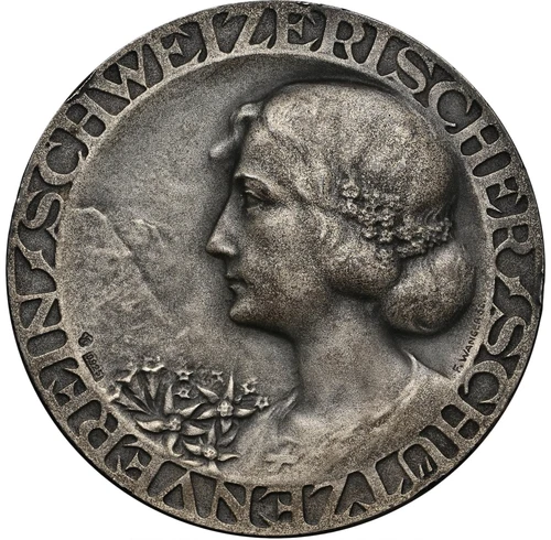 Switzerland - "Swiss Shooting Festival" Silver Medal - NGC MS65 - STUNNING