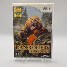 Cabela's Dangerous Hunts 2009 (Wii 2008) CIB - Tested + Working