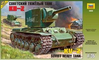 Zvezda 3608 - 1/35 Wwii Soviet Kv-2 Heavy Tank - Neu