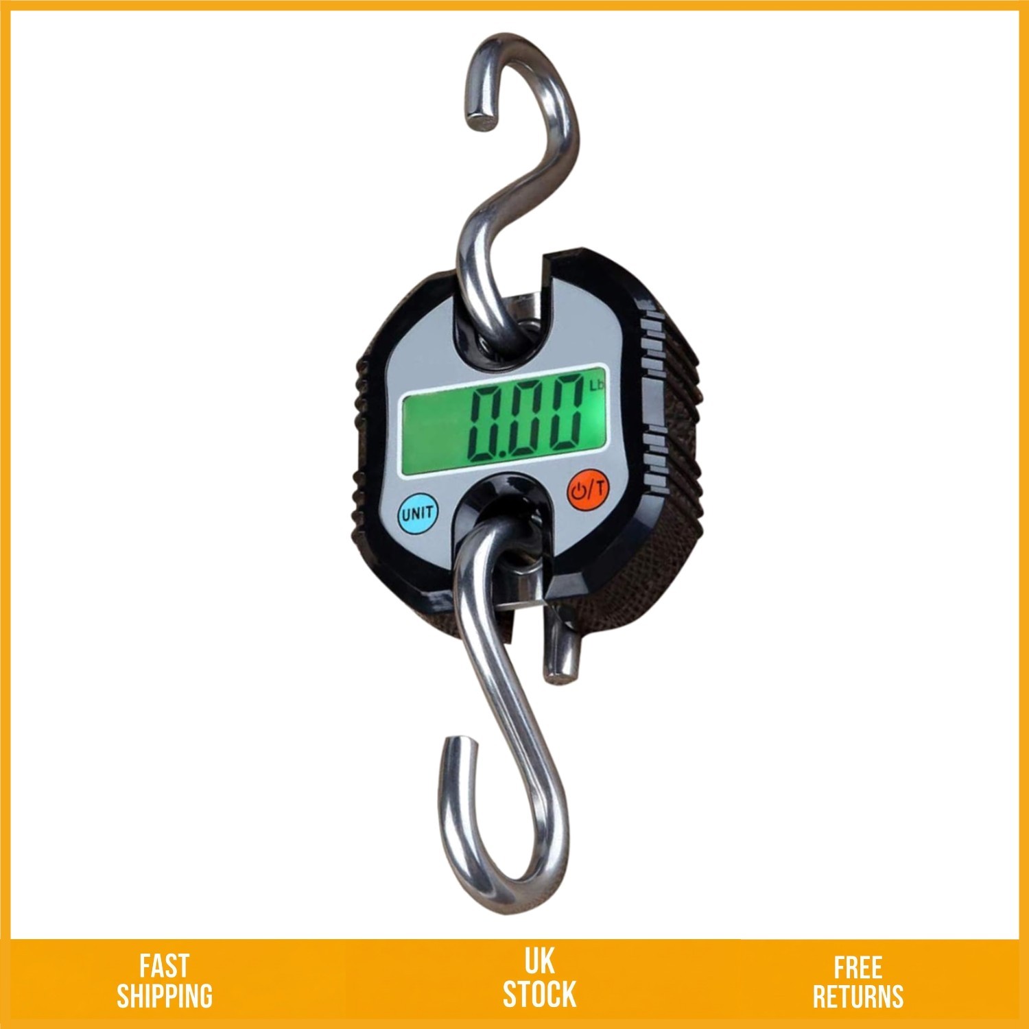 Professional Digital Crane Scale Heavy Duty Hanging Hook Balance 150kg Weight