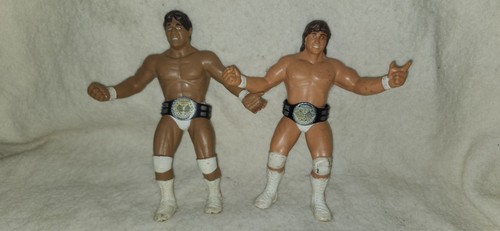Strike Force Tito Santana & Rick Martel WWF LJN Fi...