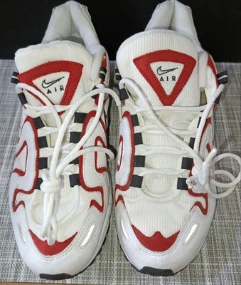 Nike Air Perseus 104119-111 White Red Sneakers (US9/UK8/27.0cm) 90s Rare Japan