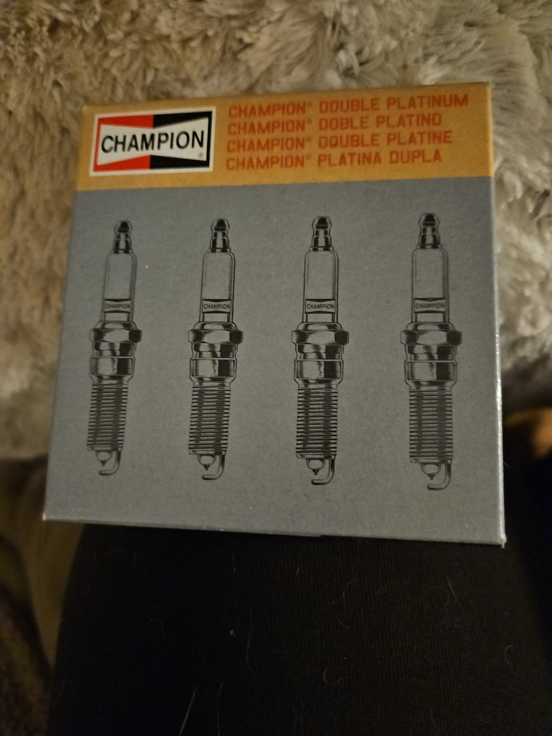 Double Platinum Spark Plug Champion Spark Plug 7034 RCI2PEPB5