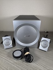 BOSE Companion 3 Series 1 Multimedia Speaker System Deep Bass Subwoofer Working