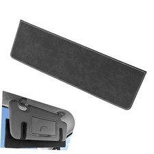 Sun Visor Extender for Car, Length Adjustable Double Metal Snap Snow Gray