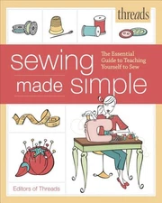 Taunton Press Threads Sewing Made Simple Book