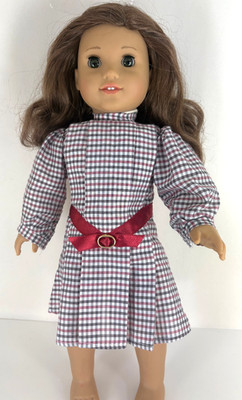 18'' American Girl Rebecca Rubin Doll With Samantha Dress Brunette Hazel Eyes