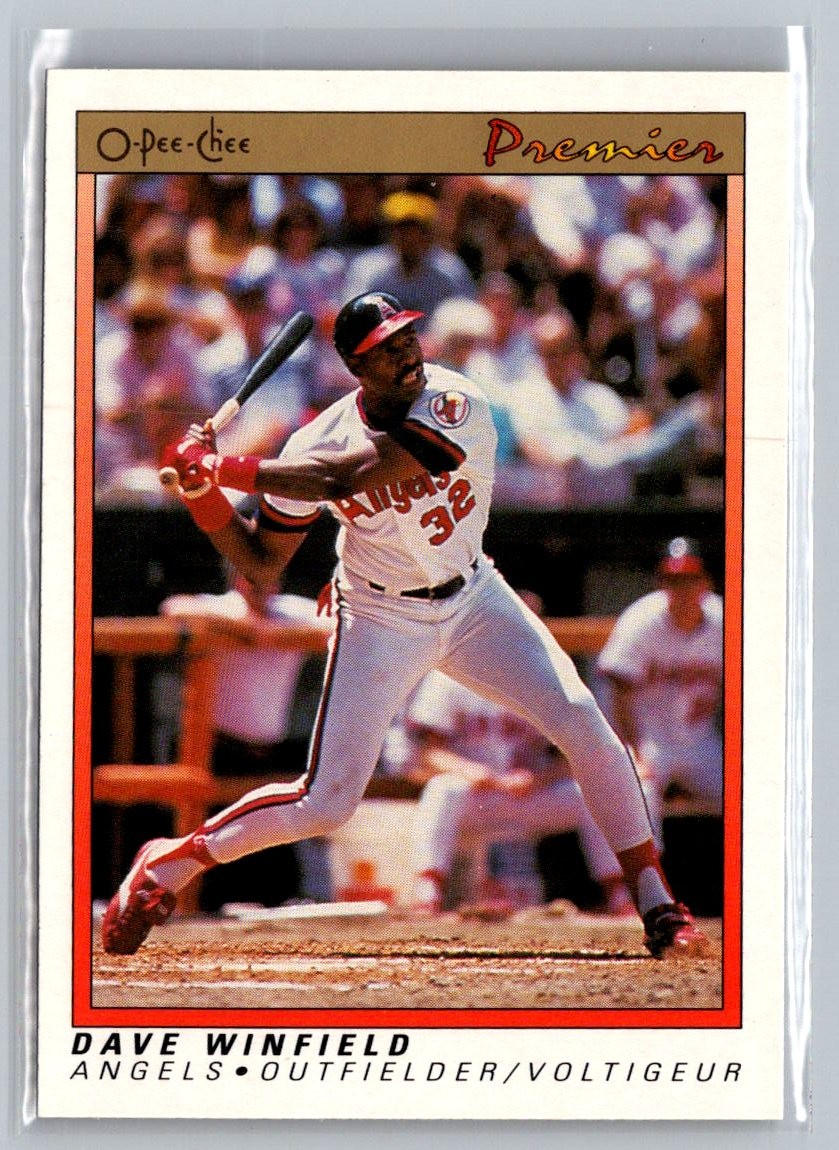 1991 O-Pee-Chee Premier #130 Dave Winfield