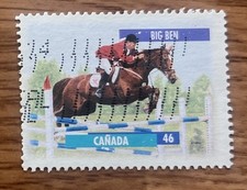 Canada 46 cent  1999  stamp # 1793 Canadian Horses Big Ben   used
