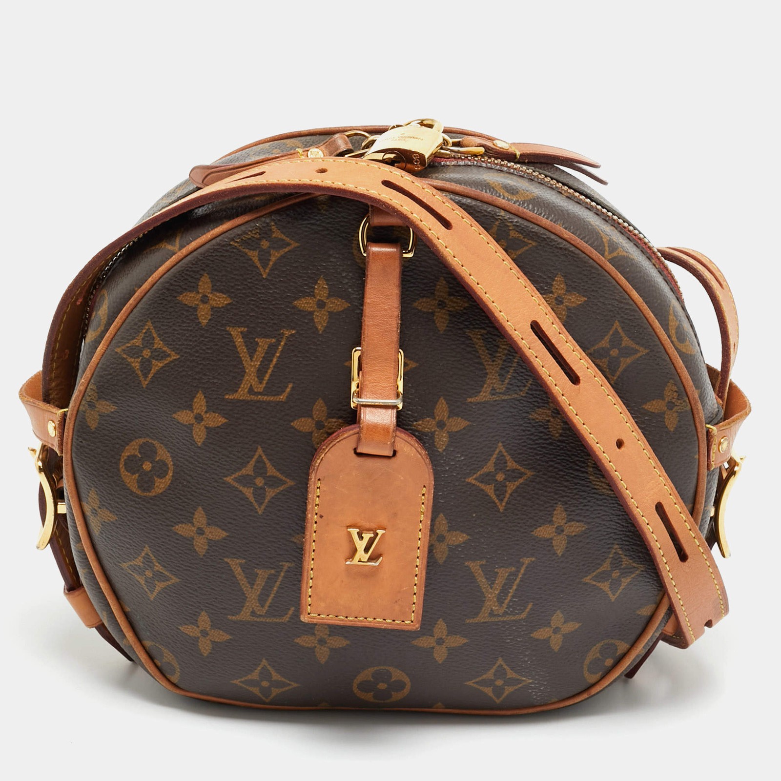 Louis Vuitton Boite Chapeau Souple MM Monogram Canvas Bag