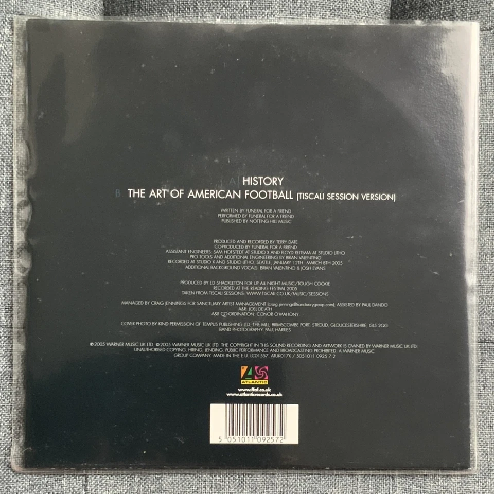 Funeral For A Friend - History 7" Vinyl 2/2 - ATUK017X - NEW - Image 2 of 4