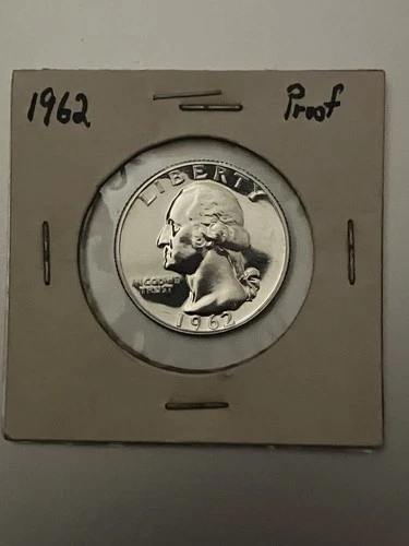 1962 PROOF 90% Silver Quarter