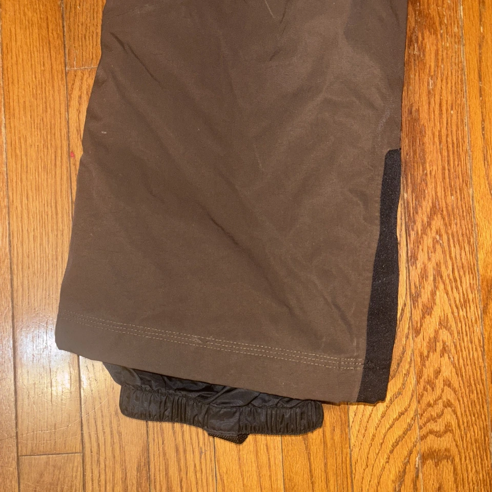 Pantalones de Nieve Spyder Mujer M Marrón Forrados Rellenos Esquí Snowboard Tobillo Cremallera Bootcut Foto 3 de 4