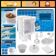 Above Ground Pool Skimmer - Square Thru-The-W...