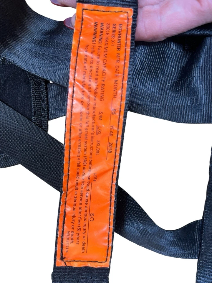 Hunter Safety System Bowhunter Tree Stand Harness Camo L/XL to 3XL 300lb - Image 3 of 3