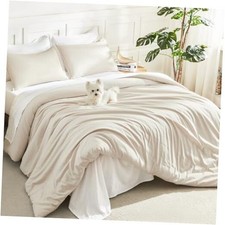 Comforter Size 3 Pieces Lightweight Bedding Comforter Set, Down King Beige