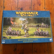 Warhammer The Old World: Beastmen Brayherds Battalion BNIB