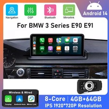 BMW 3ER E90 E91 E92 Android 10,25'' Autoradio Mit 4+64GB GPS Navigation Carplay