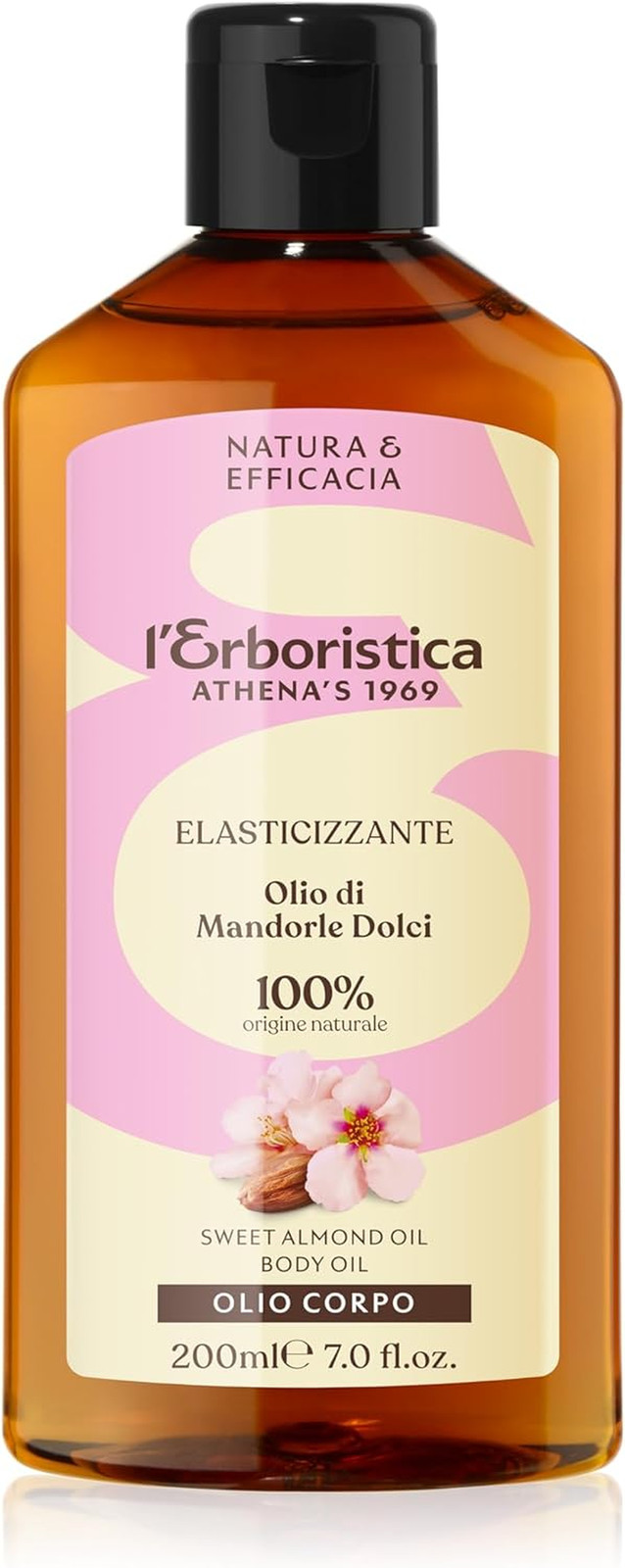 L'Erboristica Athena'S - Olio Corpo - Olio Di Mandorle Dolci Profumato - Olio Co