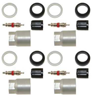 Set of 4 Tire Pressure Monitoring System (TPMS) Sensor Service Kit For Acura ...