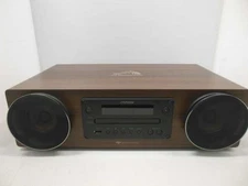 JVC Kenwood Victor EX-D6 CD Player Mini Component System Wood Cone AC 100V Used 