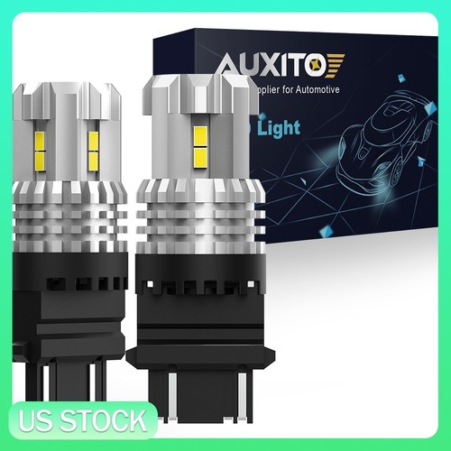 2x AUXITO 3157 3156 Super White LED Bulbs – Backup & Reverse Light Upgrade