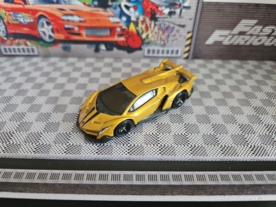 Hot Wheels Lamborghini Veneno selten Gold Kombiporto sehr guter Zustand / neuwertig