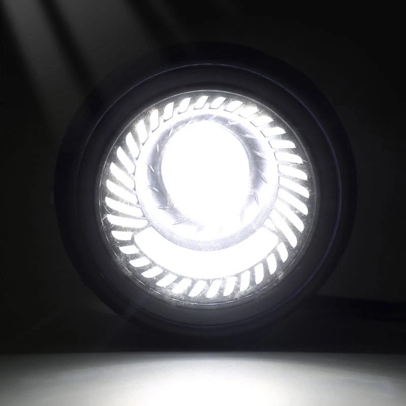 6.5 Inch Motorcycle LED Headlight Hi/Lo Beam Round Retro Universal Headlight - Imagem 3 de 4
