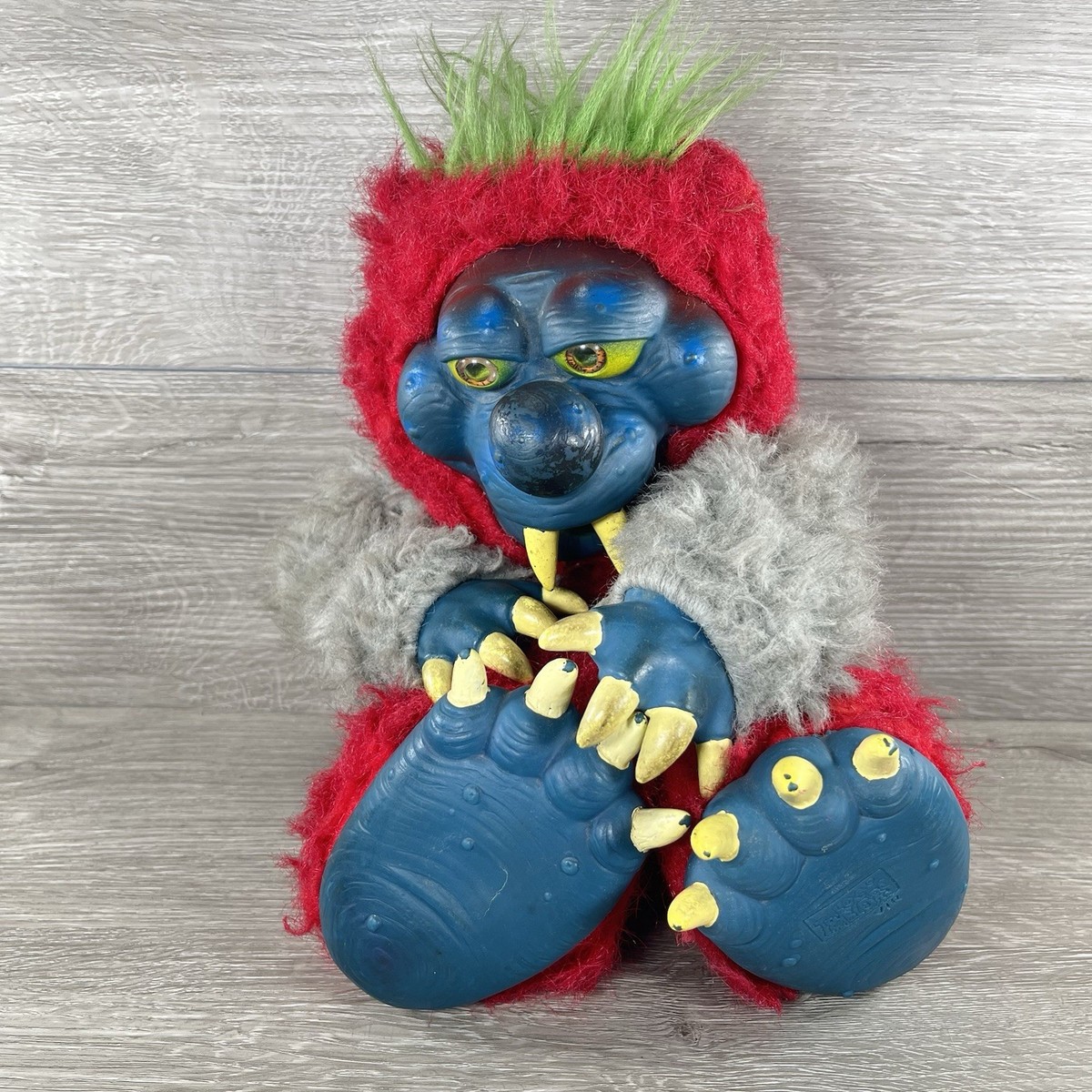 My Pet Monster Los Temblors Vintage Plush Toy Original Rare No
