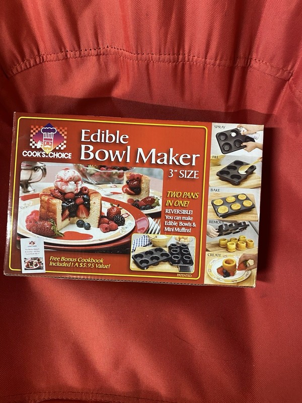Edible Bowl Maker 3”
