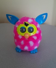 Furby Boom  White Polka Dots Pink Interactive Toy