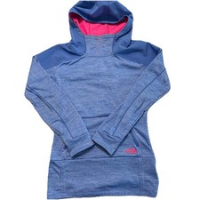 The North Face Dynamix Blue Pink Hoodie Sweatshirt Women XS Gorpcore Athleisure