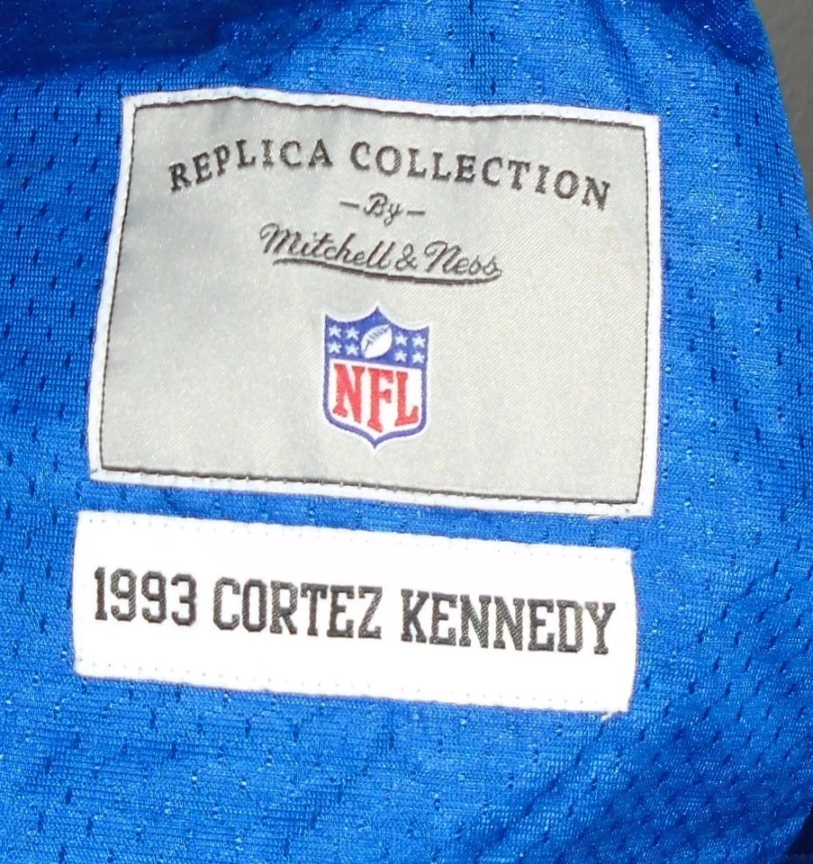 Camiseta Mitchell & Ness Seattle Seahawks Cortez Kennedy talla 56 XXXL Foto 3 de 4