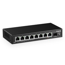 8 Port 2.5 Gigabit Managed Switch with 10G SFP Slot, 8 x 2.5G Base-T Ports w...