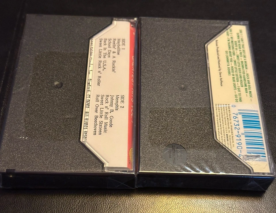 CHUCK BERRY Greatest Hits Volume 1 & More Rock & Roll Rarities Sealed ✨Cassettes - Image 3 of 3