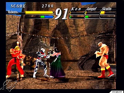 Street Fighter EX3 (Sony PlayStation 2, 2000)