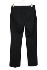 Bar III Black Womens Trouser Pants Dess Slacks Sz 4 Waist 30 Inseam 30.5 Inches