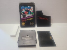 Urban Champion NES Nintendo Authentic Complete Black Box REV A CIB Game