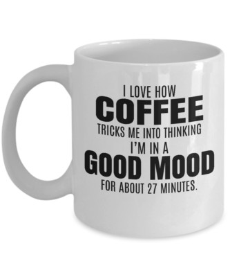 I Love How Coffee & Tea Gift Mug