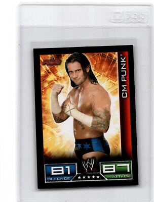 WWE 2008トレーディングカード セット 約180枚以上 2008 Topps WWE Slam Attax CM Punk | eBay