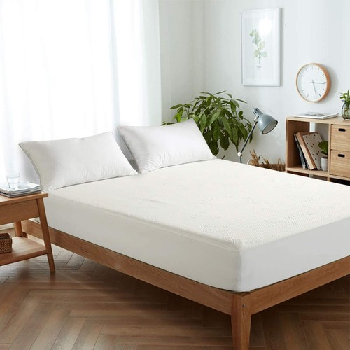 Waterproof Mattress Protector Breathable Matress Cover Deep Pocket 3D Air Fabric - Picture 2 of 6